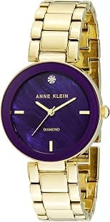 Anne Klein Womens Quartz Watch, Analog Display and Ceramic Strap - Best Deal Finder