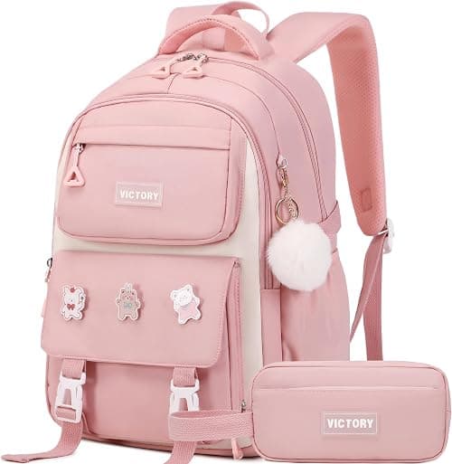 Backpack for Girls, Waterproof Kids Backpacks School Bag Toddler Bookbags Cute Travel Daypack على Amazon.ae - متتبع الأسعار