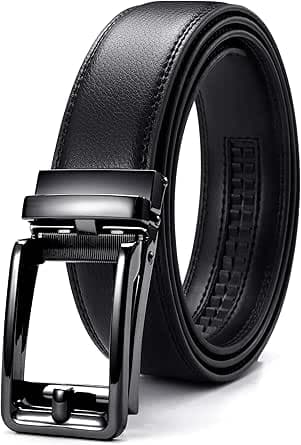 CHAOREN Ratchet Belt Men - 1 3/8" Dress Leather Belt for Men Comfort Click - Perfect Companion to Mens Dress Shoes on Amazon.ae - Price Tracker