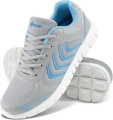 Alicegana Women's Athletic Road Running Lace up Walking Shoes Comfort Lightweight Fashion Sneakers Breathable Mesh Sports Tennis Shoes on Amazon.ae - Price Tracker