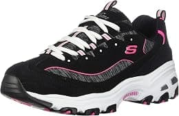 Skechers Women's D'Lites Original Non-Memory Foam Lace-Up Sneakers - Best Deal Finder