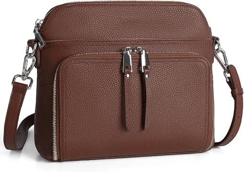 befen Genuine Leather Crossbody Purses for Women, Women's Small Crossbody Shoulder Bag with Built in RFID Wallet on Amazon - Best Deal Finder