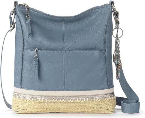 The Sak Lucia Crossbody Bag in Leather, Convertible Purse with Adjustable Strap - Best Deal Finder
