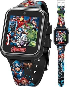 Marvel Accutime AVG4597AZ Avengers Digital Smartwatch for Kids, 41.15 mm Diameter, Black - Amazon.ae Price Tracker
