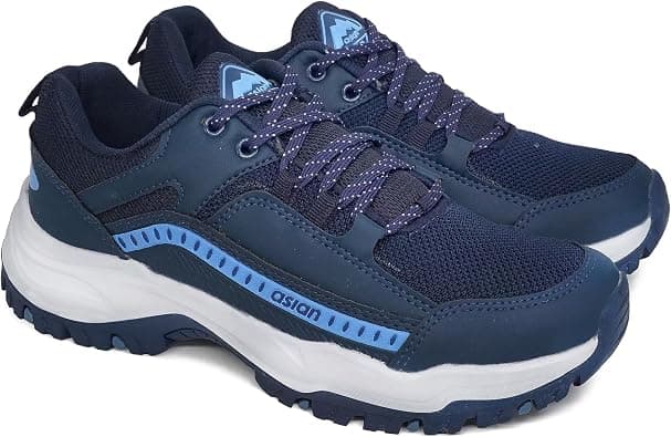 ASIAN Men's Everest-01 Sports Trekking & Hiking, Walking Shoes with Rubber Outsole & Memory Foam Insole Lace-Up Shoes for Men's & Boy's on Amazon.ae - Price Tracker
