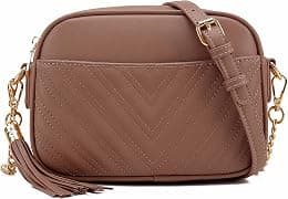 Lola Mae Quilted Crossbody Bag, Trendy Design Shoulder Purse - Best Deal Finder