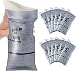 12 Pack 700ML Disposable Urinal Bag, Portable Camping Pee Bags, Travel Pee Bags, Traffic Jam Emergency Portable Urine Bag, Vomit Bags, for Men Women Kids Children Patient- Grey - Amazon.ae Price Tracker