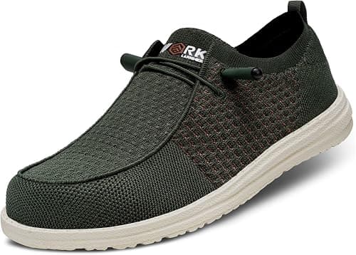 LARNMERN Air Cushion Steel Toe Shoes for Men Slip Resistant Puncture Proof Work Sneakers Anti-Static Safety Footwear Breathable Lightweight على Amazon.ae - متتبع الأسعار