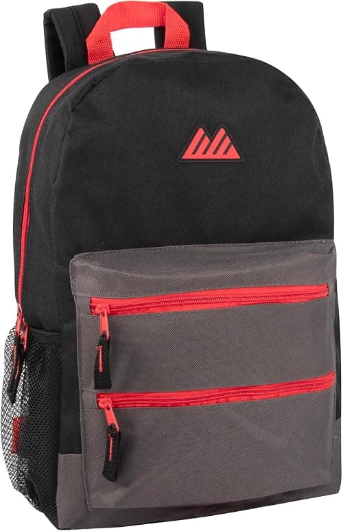 Colorful Big Backpack for School Kids, Multi Pocket Backpack for Elementary, Middle School Girls, Boys with Padded Straps on Amazon.ae - Price Tracker