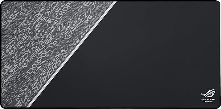 ASUS ROG Sheath BLK LTD Gaming Mousepad (Intricately-woven Surface, Non-slip Rubber Base, Durable Anti-fraying Stitched Frame, 900 x 440 x 3 mm)-Black on Amazon.ae - Price Tracker