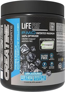 Creapure Life Pro Creatine Monohydrate 650g - Pure Micronised Creatine - Up to 216 Doses - Gluten Free - For Strength, Energy and Muscle Recovery - Guaranteed German Quality - دليلك لأفضل العروض