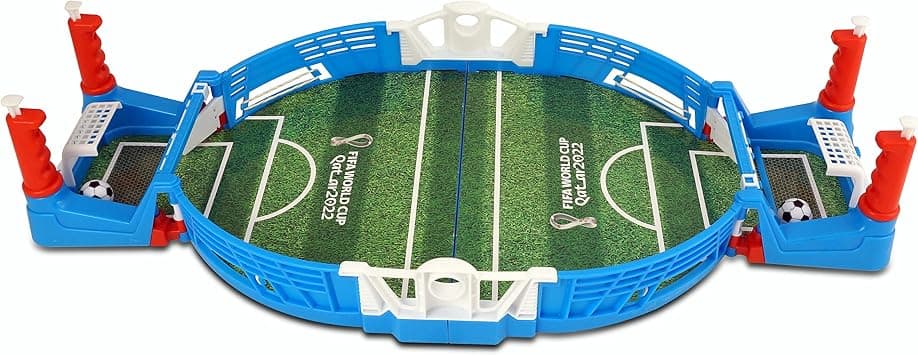 FIFA World Cup Qatar 2022 Mini Football Game Tabletop Soccer Pinball for Indoor Room |Table Top Foosball Desktop Sport Board Adults Kids & Family على Amazon.ae - متتبع الأسعار