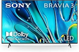 تلفزيون سوني برافيا 3 85 بوصة 4K HDR، جوجل تي في مع تقنية دولبي فيجن اتموس - متتبع أسعار Amazon.sa