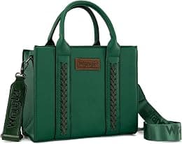 Montana West Women Wrangler Tote Bag for Women Zipper Shoulder Handbag Totes - Best Deal Finder