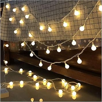 ALAIX Outdoor Ramadan String Lights Battery Operated Fairy Lights Sepak Takraw String Starry Lamp Decoration Lamp - Warm White - Amazon.ae Price Tracker