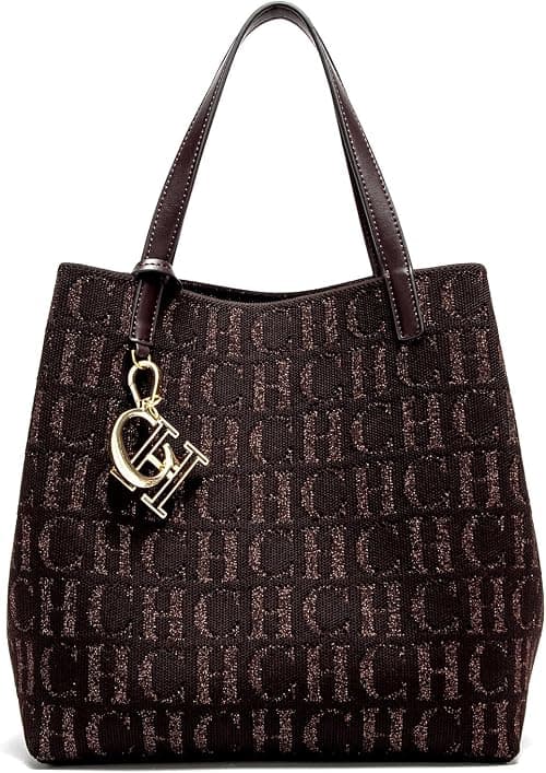 Tote Bags Vegan Leather Purses and Handbags for Women Top Handle Ladies Shoulder Bags Handle Bags Hobo Crossbody Purse on Amazon.ae - Price Tracker