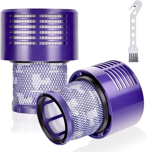 Leadaybetter Vacuum Filter Replacements for Dyson V10 Cyclone Series, Animal, Absolute, Total Clean, SV12, Part No. 969082-01 (2 Pack Filters and 1 Clean Brush) on Amazon.sa - Price Tracker