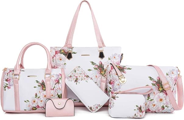 2E-youth Purses and Handbags for Women Ladies Top Handle Satchel Shoulder Bag Tote Bag | Designer Purses - متتبع أسعار Amazon.sa