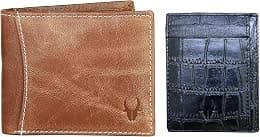 WildHorn® RFID Protected Genuine Leather Wallet for Men's - Best Deal Finder