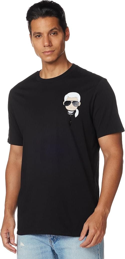 KARL LAGERFELD mens Classic Karl Caharacter T-shirt T-Shirt on Amazon - Best Deal Finder