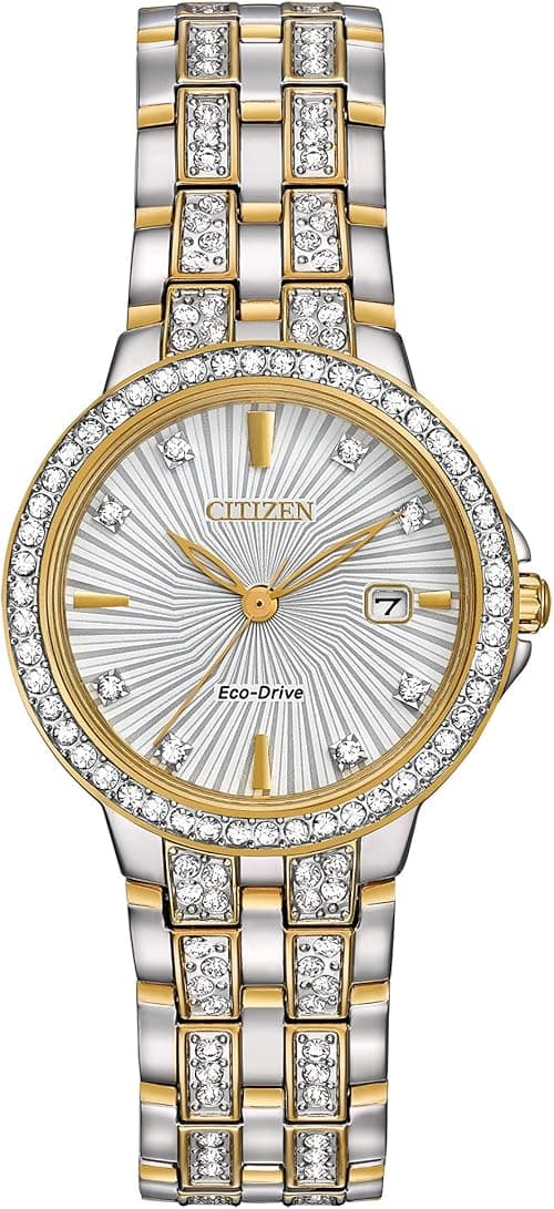 Citizen Eco-Drive Classic Womens Watch, Stainless Steel, Crystal on Amazon.ae - Price Tracker