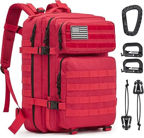 G4Free 40L Military Tactical Hiking Backpack 3 Day Assault Survival Molle Pack Bug Out Bag Fishing Rucksack on Amazon.ae - Price Tracker