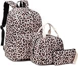 Girls School Backpack for Kids Teens, Elementary Middle School Backpacks Bookbag Set with Lunch Bag Pencil Case - Best Deal Finder