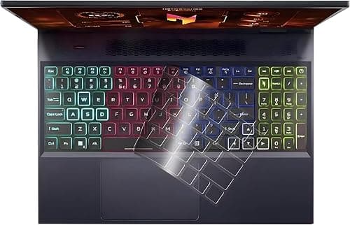 Acer Predator Helios Neo 16 Gaming Laptop Keyboard Cover Case,Acer Nitro 5 Laptop/Acer An515/Acer An515-45-R9Sr/Predator 300 Membrane Tpu Transparently على Amazon.ae - متتبع الأسعار