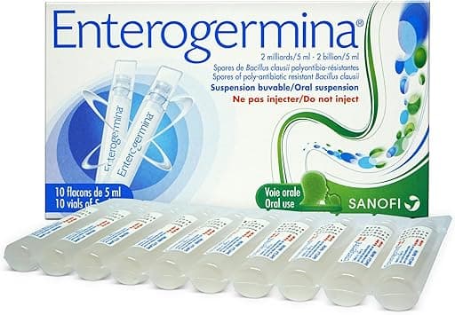 Enterogermina Probiotic Oral Suspension 2 Billion/5ml Vials 10's on Amazon.ae - Price Tracker