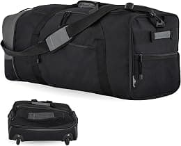 TPRC 32-inch Collapsible Expandble Travel Rolling Duffel Bag - Best Deal Finder
