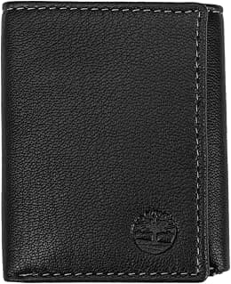 Timberland Men's Leather Trifold Wallet with Id Window Tri-Fold - Best Deal Finder
