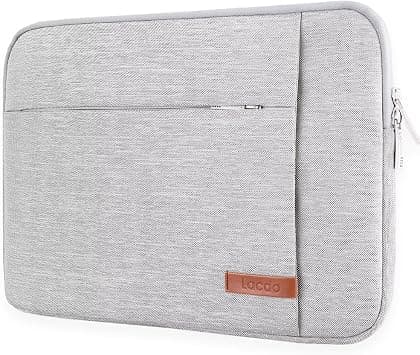 Lacdo 13 inch Laptop Sleeve Case for 13 inch MacBook Air M5 A3449 (2026), M4 A3240 2025, M3 A3113, M2 A2681, M1 A2337 | 13" MacBook Neo A18 Pro A3404 (2026) | iPad Air/Pro 13 M5 Computer Bag, Gray on Amazon.ae - Price Tracker