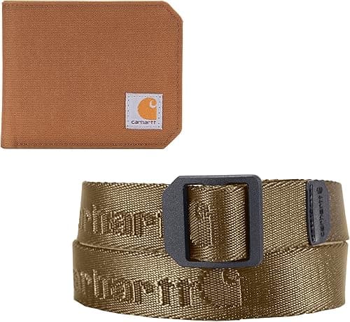 Carhartt mens Bifold and Passcase Wallet, Durable Billfold Wallets, Available in Leather and Canvas Styles Wallet on Amazon.ae - Price Tracker