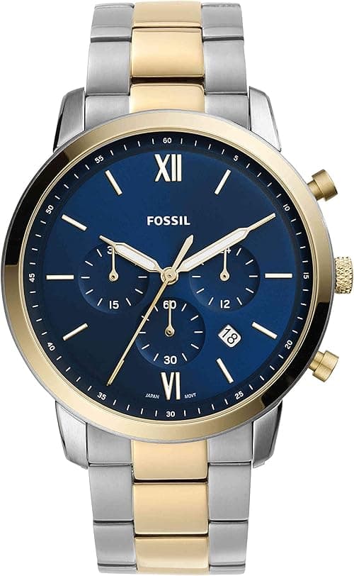 Fossil Men's Neutra Stainless Steel Quartz Chronograph Watch on Amazon.ae - Price Tracker