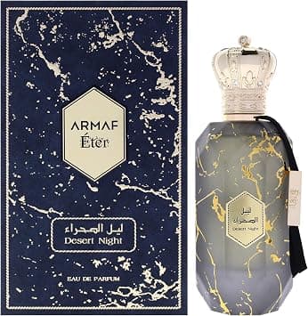 Armaf Desert Night Eau De Parfum For Unisex 100ml, Long Lasting Perfumes For Men & Women, Majestic Oriental Woody Fragrance With Cinnamon, Leather & Amber, Premium Perfume For Man & Woman on Amazon.ae - Price Tracker