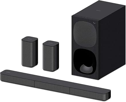 Sony HT-S20R - 5.1ch Soundbar with wired subwoofer and rear speakers, Bluetooth, USB, HDMI, black على Amazon.ae - متتبع الأسعار