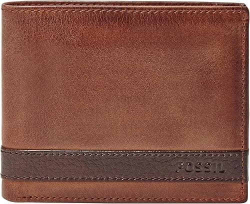 Fossil Men's Flip ID Bifold Wallet ML3644200 - brown on Amazon.ae - Price Tracker