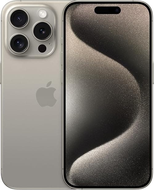 Apple (Refurbished) iPhone 15 Pro (256 GB) - Natural Titanium on Amazon.ae - Price Tracker