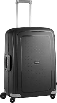 Samsonite S'Cure - Spinner M Suitcase, 69 cm, 79 L, Black (Black) - Amazon.ae Price Tracker