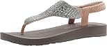 Skechers Meditation - Rock Crown womens Flat Sandal - Best Deal Finder