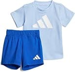 adidas Unisex Child Essentials Tee Set Kids Suits - Best Deal Finder