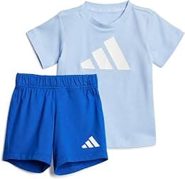 adidas Unisex Child Essentials Tee Set Kids Suits - Best Deal Finder