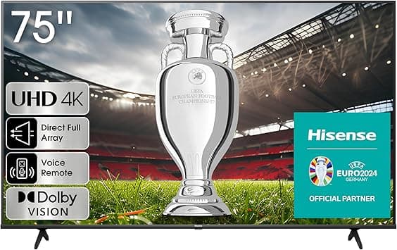 Hisense 75 inch 4K UHD Smart DLED TV - A6K Series on Amazon.ae - Price Tracker