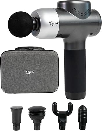 Massage Gun Quiet Deep Tissue, FSA HSA Eligible Percussion Muscle Massage Gun for Athletes, Portable Electric Handheld Massager Gun, Personal Massager for Pain Relief in Neck, Back, Leg, Body on Amazon.ae - Price Tracker