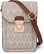 MKP Women Fashion Signature Lightweight Cute Small Crossbody Bags Cell Phone Purse Wallet Shoulder Bag With Snap Closure - Best Deal Finder