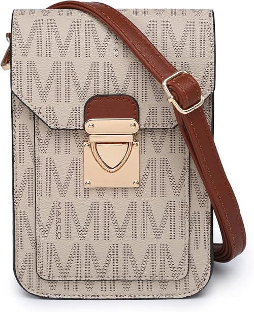 MKP Women Fashion Signature Lightweight Cute Small Crossbody Bags Cell Phone Purse Wallet Shoulder Bag With Snap Closure on Amazon.ae - Price Tracker