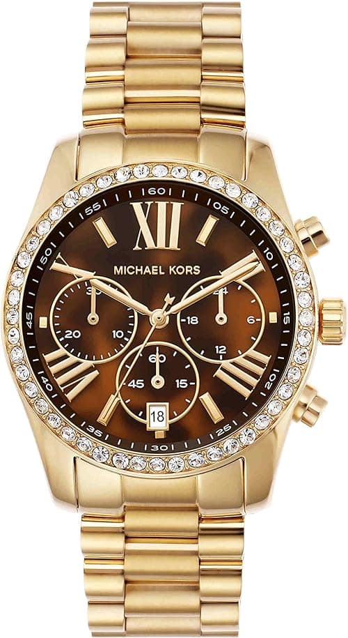 Michael Kors Lexington Women's Watch, Stainless Steel Chronograph Watch for Women on Amazon.ae - Price Tracker