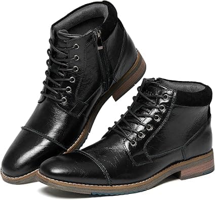 Men's Oxford Dress Shoes Classic Fashion Genuine Leather Business Work Shoe for Men on Amazon.ae - Price Tracker