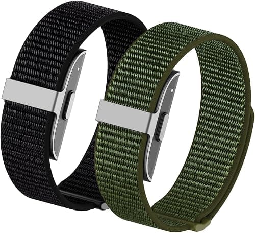 2 Pack Nylon Loop Sport Replacement Strap Compatible with Hume Band,Adjustable Soft Bands for Women Men,Breathable Lightweight Wristband for Fitness Tracker on Amazon.ae - Price Tracker