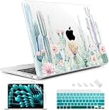 May Chen Compatible with MacBook Air 13.6 Inch Case 2024 2023 2022 Release Model A3113 M3 A2681 M2 Chip, Plastic Hard Shell Case for MacBook Air 13.6" with Liquid Retina Display, Cactus - Best Deal Finder